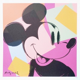 Andy Warhol &mdash; Mickey Mouse (ed. 80/500)(arkusz: 50 x 50 cm)